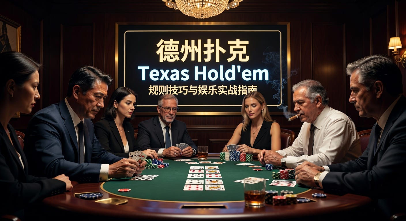 德州扑克 Texas Hold'em 规则策略实战解析