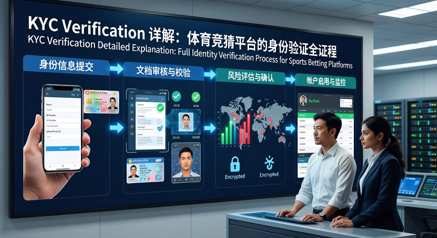 KYC verification 体育玩家账户审核要点