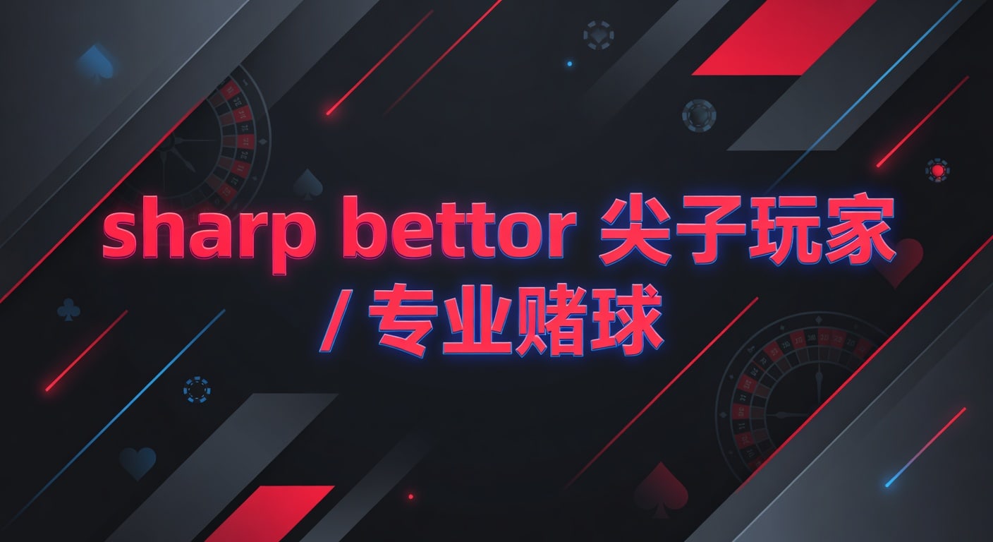 sharp bettor 尖子玩家 / 专业赌球 2026年观察