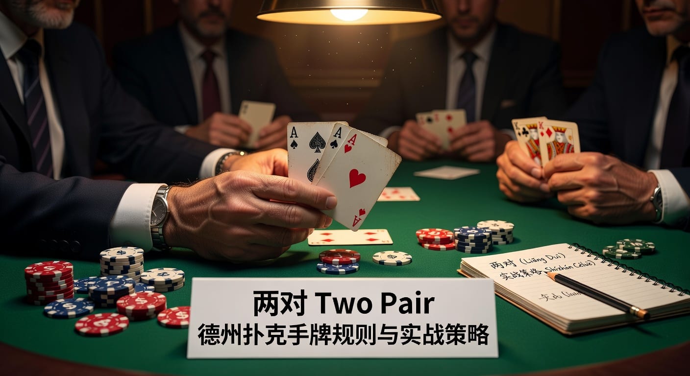 两对 two pair：投注技巧里最容易被误读的牌型思路