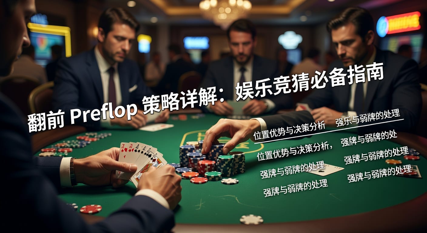 翻前 preflop 进阶指南｜大阳城15.cc正版安装