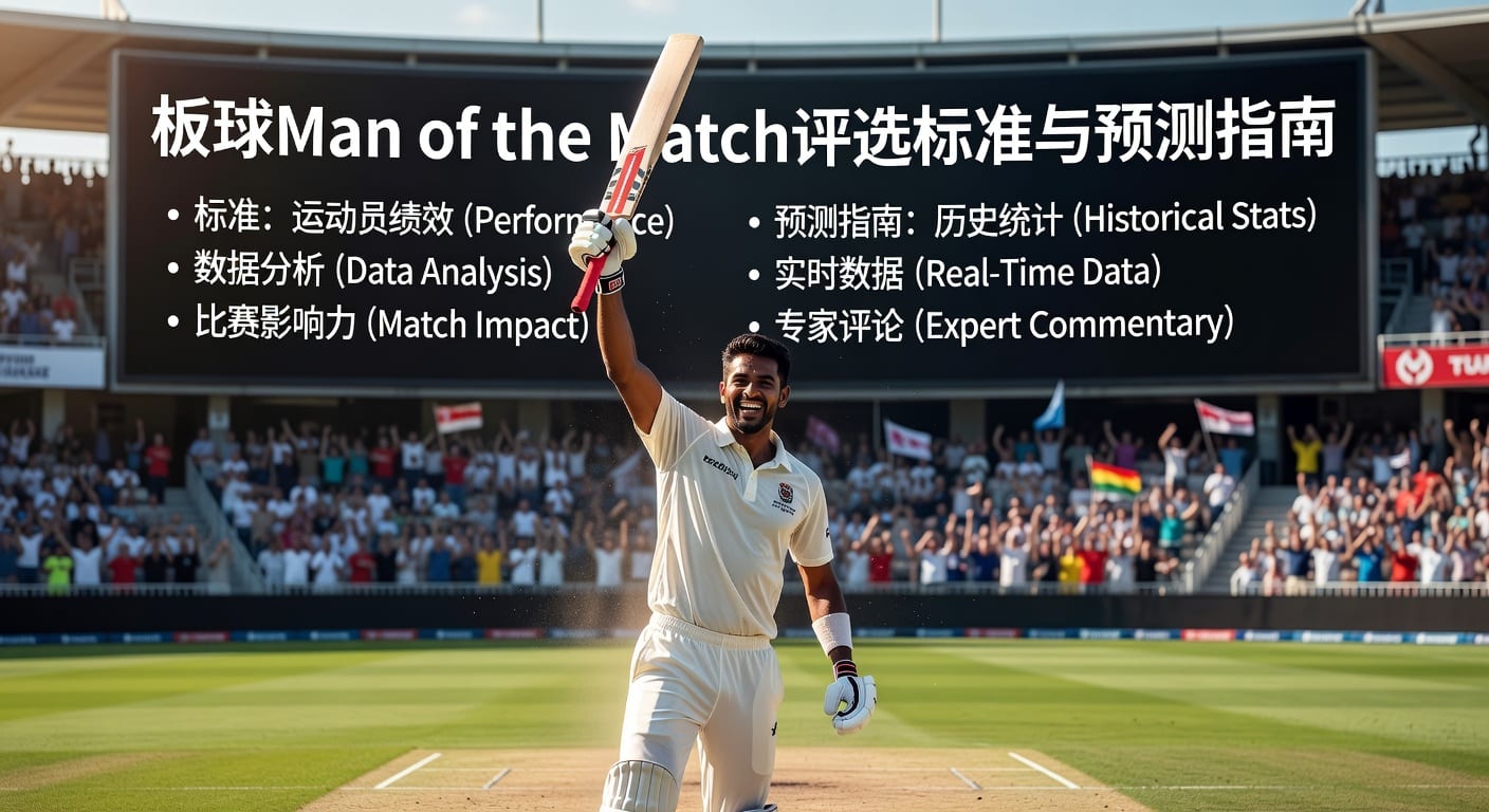 板球Man of the Match 2026年评选逻辑与实战解读