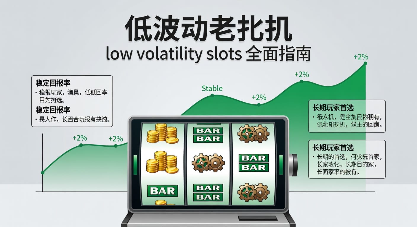 低波动老虎机 low volatility slots：2026年选择与玩法指南